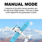 M7 Moore Off-road Aircraft Qidi560 RC Plane EPP 4CH Remote Control Brushless Airplane with LED Light Model Toys for Children