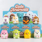 12pcs/Set Simulation Food Squishy Hamburger Fries Capybara Axolotl Squeeze Toy Stress Relief Decompression Toys