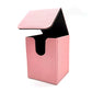 Upgraded PU Leather Trading Card Deck Box - Side-Loading Storage Case for Card Protection, Portable & Versatile