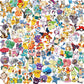 50/100/200pcs Pokemon Anime Stickers Pikachu Kawaii Sticker Laptop Suitcase Skateboard Guitar Phone Cartoon Kid Gift Toys