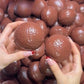 Chocolate Stress Ball Shapeable Non-Bounce Crunchy Squshiy Squeeze Ball Fidget Toy ASMR Sensory Anti-Stress Toys for Adults Gift