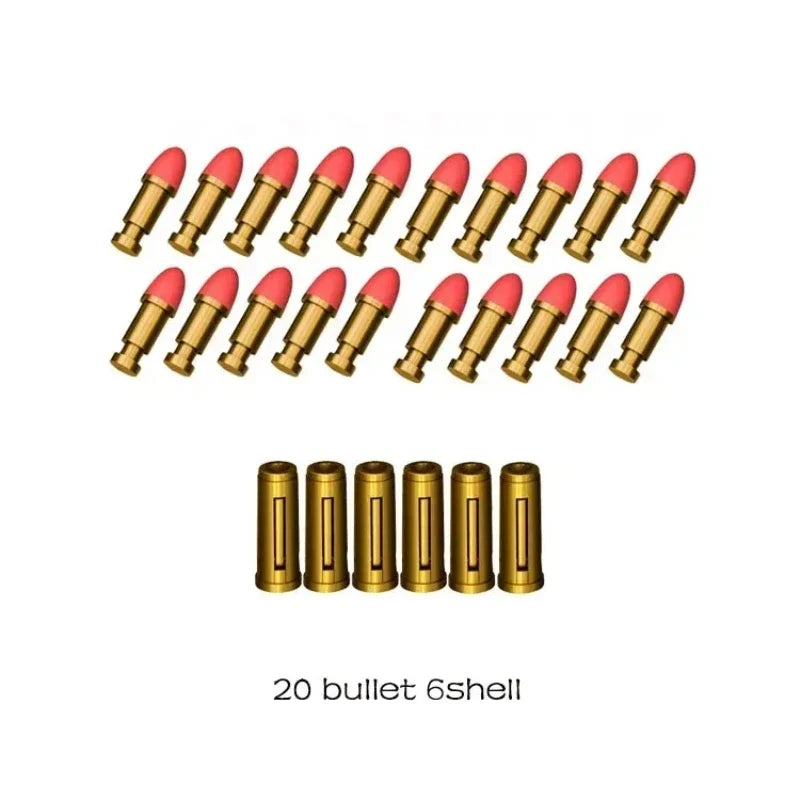 PP ZP5 357 Revolver Launcher Pistol EVA Soft Dart Bullet Toy Gun Airsoft CS Outdoor Shooting Game Weapon Kids Adult Gift