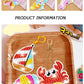 15 Piece Diamond Painting Handicraft Set for Children's Handmade DIY Mermaid Animal Keychain as a Gift for Children's