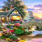 5D Diamond Painting Landscape House Full Drill DIY Embroidery Kit