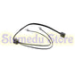2PCS MOC Power Functions Parts LED Light Link Line Cable 8870 Switch 8869 Car Train Light Modification Compatible With Legoeds
