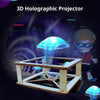 3D Holographic Projection DIY Model Kit - Science & Education Building Toy for Children Kids Gift Toy