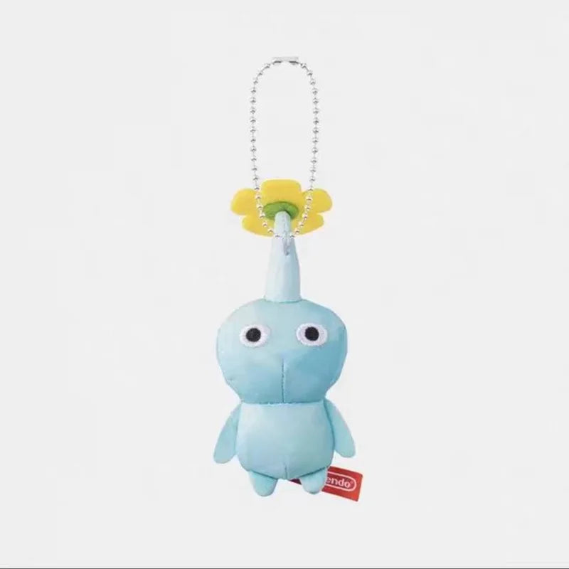 Pikmin Mini Plush Doll Keychain Soft Stuffed Cartoon Bag Charm Pendant Decoration Plush Ornament Christmas Gift