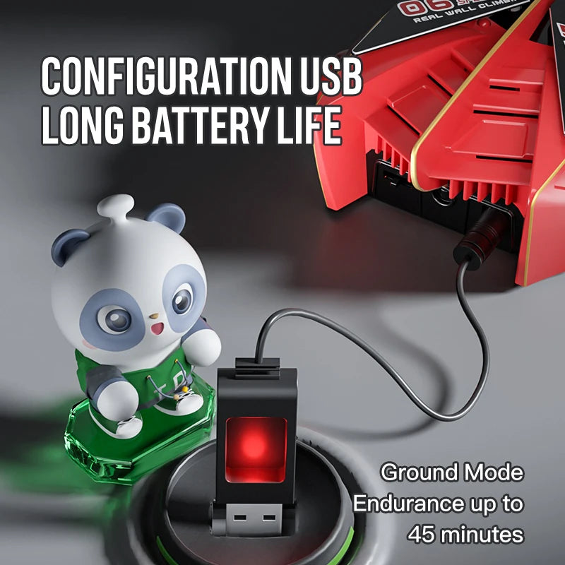 Infrared Sensor Remote Control Wall-Climbing Car, Four-Wheel Drive Toy Racing Car, Children's Toy Car