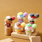 Kwaii Flocking Kitty Mini Figurine Little Kitty Doll Car Office Deskop Decoration Crafts Accessories Small Gifts