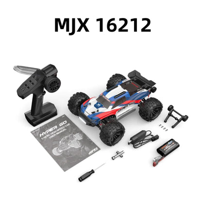 NEW 1/16 MJX 16212 16213 16218 Brushless RC Car 45KM/H High Speed Off Road Buggy 2.4G Remote Control Truck RC Racing Vehicle Toy