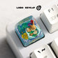 Pokemon Transparent Esc Keycap Keyboard Accessories Anime Cute Resin Shrink Drip Glue handmade Keycaps Anime Fans Gift