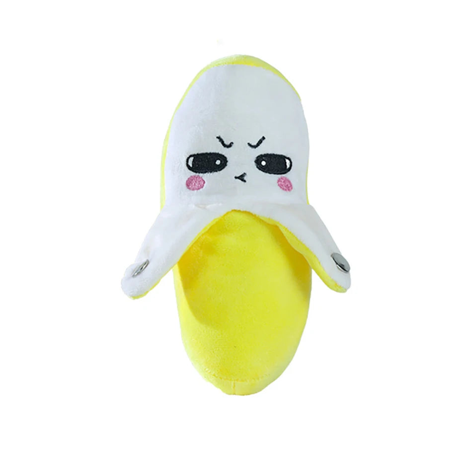 Interactive Banana Musical Plush Toy Soft Sensing Beat Piano Two Player Rhythm Game Novelty Couple Family Party Sensory Gift