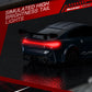 KF20 1/64 High Speed Drift RC Car 2.4G 4WD Remote Control Desktop Mini GTR Racing Model Cars for Boys Kids Toy Gift