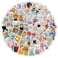 100/200pcs Kawaii Calico Critters Stickers Cute Laptop Scrapbook Graffiti Decals Skateboard Handheld  Aesthetic Sticker Toys