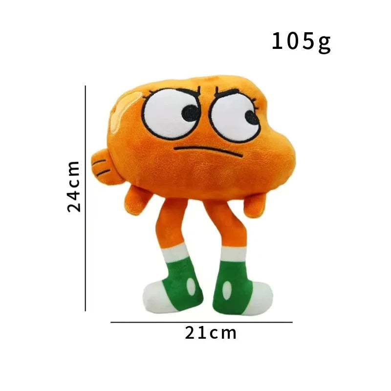 618Amazing Worlds Of Gumball Plush Toys The Amazing Worlds Of Gumball Plushie Doll Amazing Worlds Of Gumball Darwin AnaisRichard