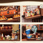 Original CUTEBEE DIY Book Nook Kit Japanese styles 3D Wooden Puzzle Mini Miniature House Bookshelf Decor Craft for Adults DIY