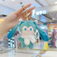 Cute Hatsune Miku Plush Keychain Kawaii Bag Pendant Soft Stuff Accessories For Birthday Gift