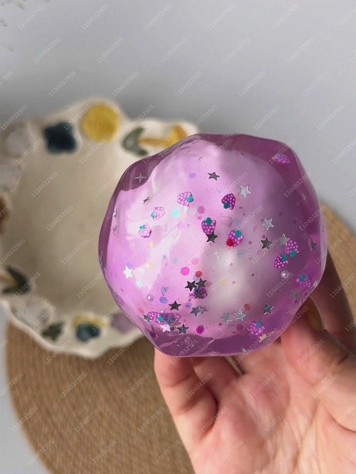 Crispy Squishy Ball Cracking Wax Crunchy Shatter Stress Ball ASMR Satisfying Pop Sound Anti Stress Relief Fidget Toys for Adults