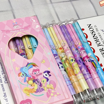 Kawaii My Little Pony Writing Stationery Set Cute Anime Cartoon Pen for Students School Office Holiday Gifts