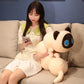 Giant Cute Soft Cat Plush Sleep Long Pillow Cushion Kawaii Black Cat Soft Plush Toys Gift