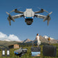E88 PRO MAX Foldable Drone 2026 New, Obstacle Avoidance, Brushless Motor, Dual HD Camera, HD Screen Remote, Extra Batteries 40min Flight Time, One Key Return Home, LED Lights, USB Charging, FPV Quadcopter for Beginners Adults