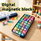 Digital and Alphabetic Block Magnetic Building Blocks Jigsaw Puzzle Early Education Children's Educational Toy Tabletop Game Bab