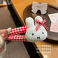 4pcs Kawaii Miffy Rabbit BB Clip Cute Cartoon Girli Hair Side Clip Student Daily School Wear Hair Styling Accessory Gift Toys