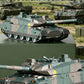 TONGLI Large RC Battle Tank Tracked Off-Road Vehicle, Rechargeable Battery, Multi-Channel Control, Turret Rotation & Elevation, Realistic Sound & Light Effects, All-Terrain Driving, Battle Interaction, Indoor & Outdoor Use, G