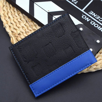 Attack on Titan wallets anime peripheral corps cartoon wallet pu men's wallet short storage wallet birthday gift Japanese style