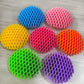 Funny 3D Decompression Elastic Mesh Toys Solid Printed Radish Decompression Healing Toys Stretch Anti Stress Small Toy Ornaments