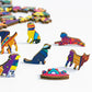 Unique Wooden Tree of Life Puzzles – Irregular Animal-Shaped Jigsaw, Fun Leisure Toy, Perfect Gift for Christmas, Birthdays