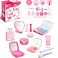 Simulated Makeup Toys, Play Cosmetics Girl Gifts Fake Makeup Set Toy Simulated Lipstick Powder Blusher Not Real Makeup for Kids
