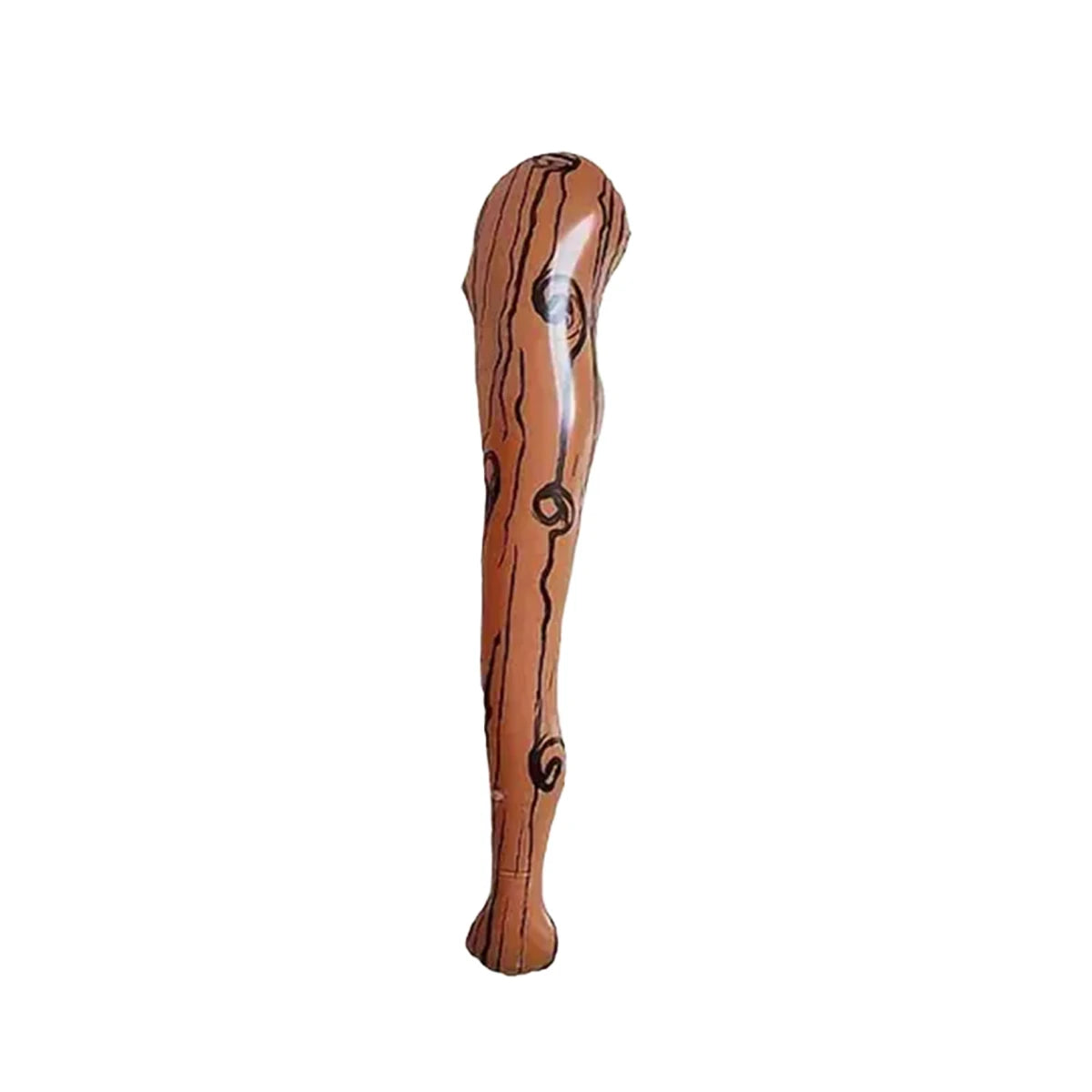 Thickened environmentally friendly PVC inflatable baseball bat. Inflatable toy. Wood grain bat.