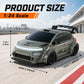 4WD High Speed RC Car 2.4G Remote Drifting Car 1:24 Scale Dual Mode One Click Switch LED Headlight Taillight Long Battery Life Racing Toy Car