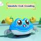 Double Force Walking Crawling Crab Tummy Time Baby Sensory Toys Infant Learning Crawl Development Babies Interactive Walking