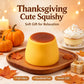 DIY Caramel Pudding Building Blocks Squishy Toy Wet Soft Handfeel Squeaky Sensory Stress Relief Fidget Toy Crunchy Decompression Vent Plaything Perfect Gift for Halloween Christmas Thanksgiving Valentine Birthday Party Favors