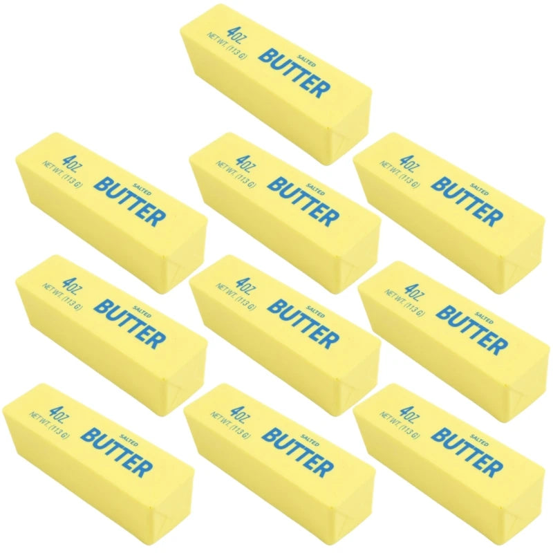 Butter Stick Soft Slow Rise Toy Stress Relief Slow Rebound Fidget Cheese Stick Kids Squeeze Elastic Prank Toy Birthday Gift