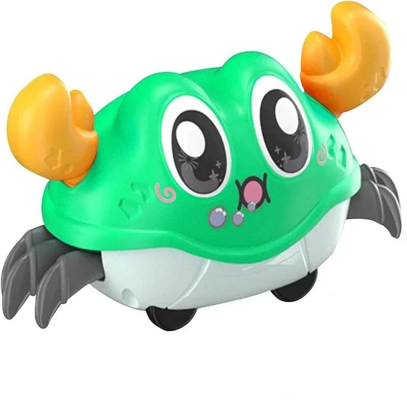 Crawling Crab Toys for Baby,Crawling Sensory Toys Infant Learning Crawl Toddler Development Babies Interactive Walking for 0-12M