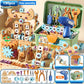 DIY Nut Hand Disassembly Assembly Puzzle Simulated Screwing Toolbox Early Educational Kids Toy Shape Insert Blocks Toys For Boys