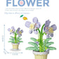 Small Particle Building Block Home Decor Series Flower Potted Plant Toys Set with Permanent Flowers Gift for Plant Arrangements