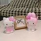 Kawaii HelloKitty Cartoon Peripheral Pen Holder, Desktop Stationery Storage Box, Exquisite Home Decoration