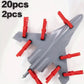 2/20Pcs Model Tool Clamps, with Anti-Slip Pads, Fixing Clamps, Suitable for Amateur Model Making, Fixing Models, Tools, Accessories
