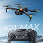 Folding Portable RC Drone Brushless Motor Screen Remote Control WiFi Low Latency Transmission Dual Camera 90° Wide Angle LED Rolling Light Outdoor Aerial Drone