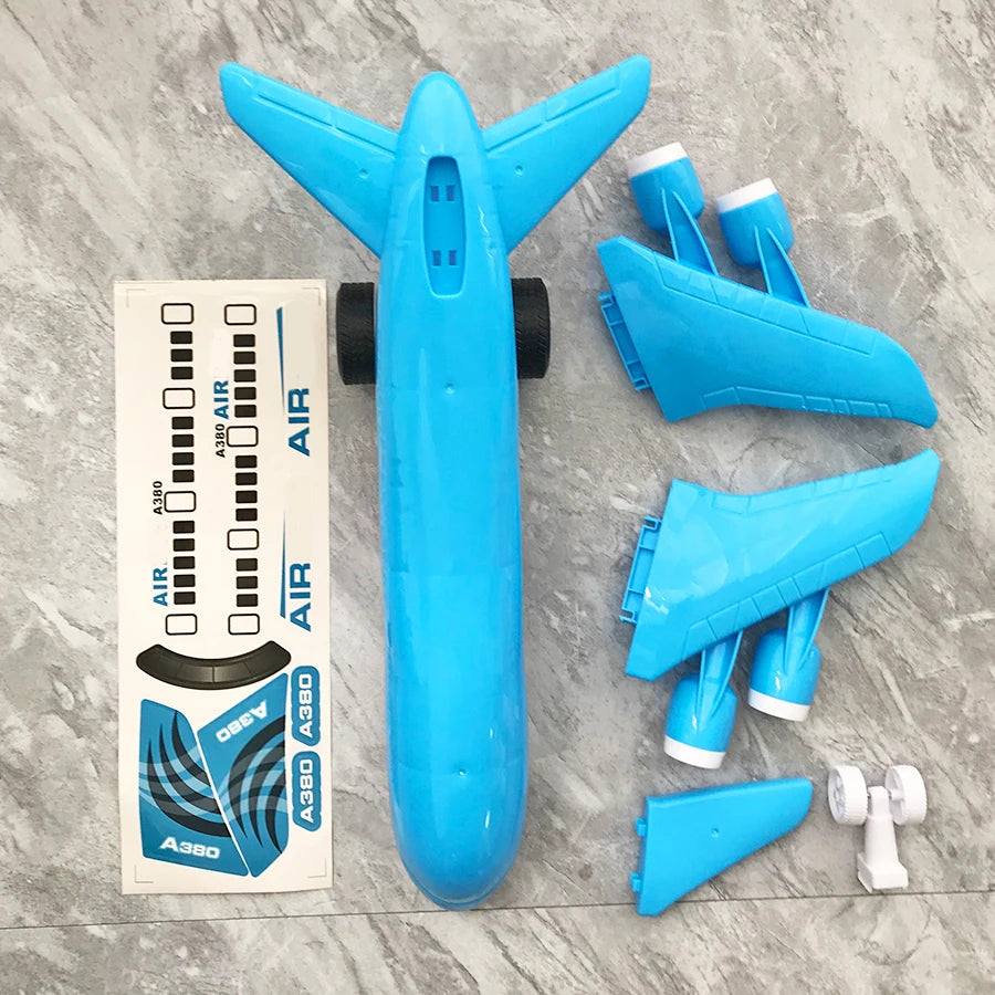 Large sized airplane toys, children's inertia airplane toy models, boys and girls, Christmas gifts, New Year gifts
