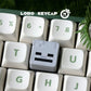 Square Shape My World Series Pixel Style Personalized Mechanical Keyboard Diy Decoration Keycap Game Periphery Custom Edition