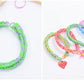 Creative Colorful Loom Bands Set Rainbow Bracelet Making Kit DIY Rubber Band Woven Bracelets Craft Toys For Girls Birthday Gifts