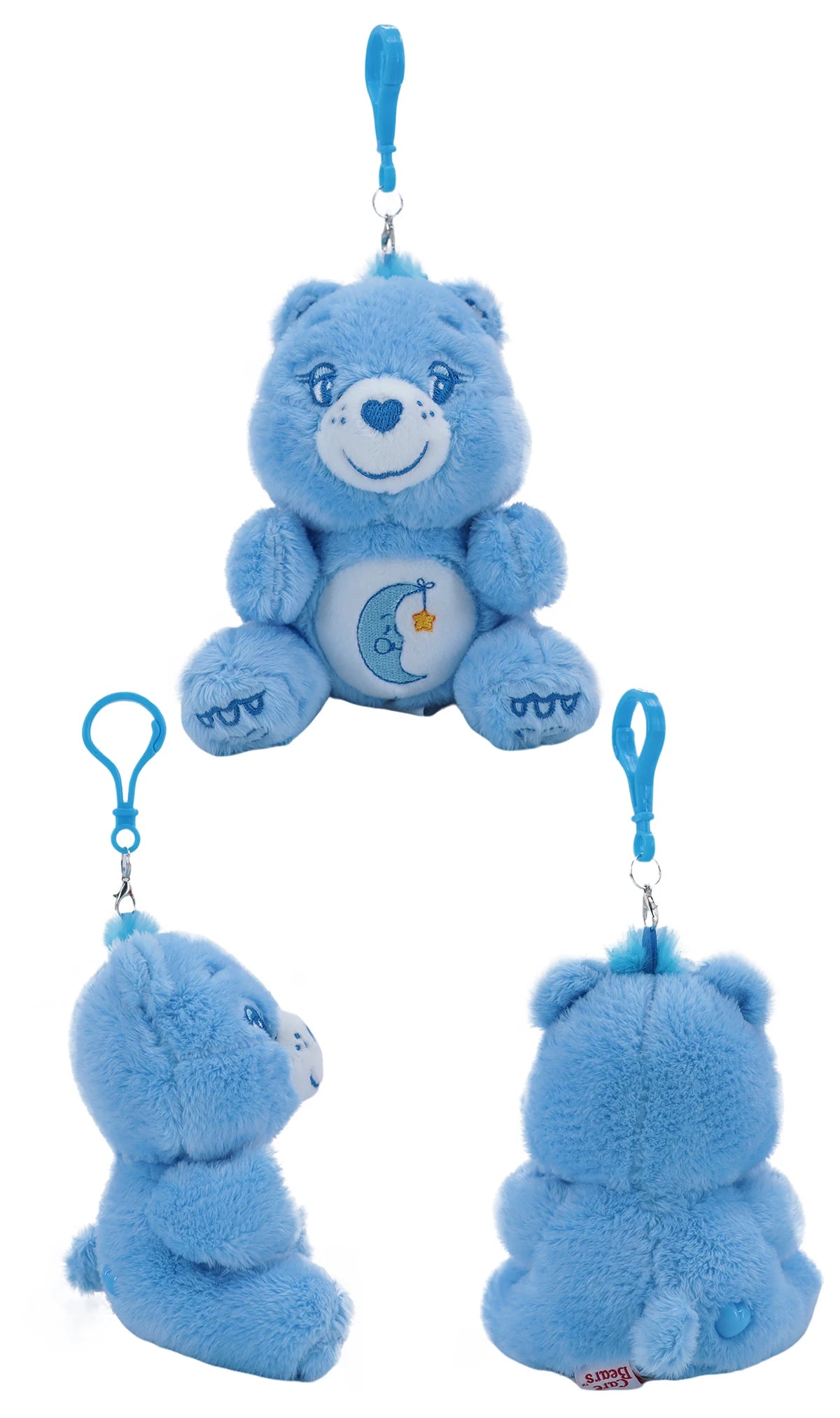 Care Bears Sitting Plush Keychain 12cm Cute Bag Pendant Kawaii Stuffed Toy Car Charm Squishy Soft Doll Decor Ideal Holiday Gift