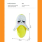 Interactive Banana Musical Plush Toy Soft Sensing Beat Piano Two Player Rhythm Game Novelty Couple Family Party Sensory Gift