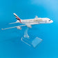 JASON TUTU United Arab Emirates Airline airbus A380 Airplane Model Aircraft Diecast Model Plane Metal 1:400 airplane