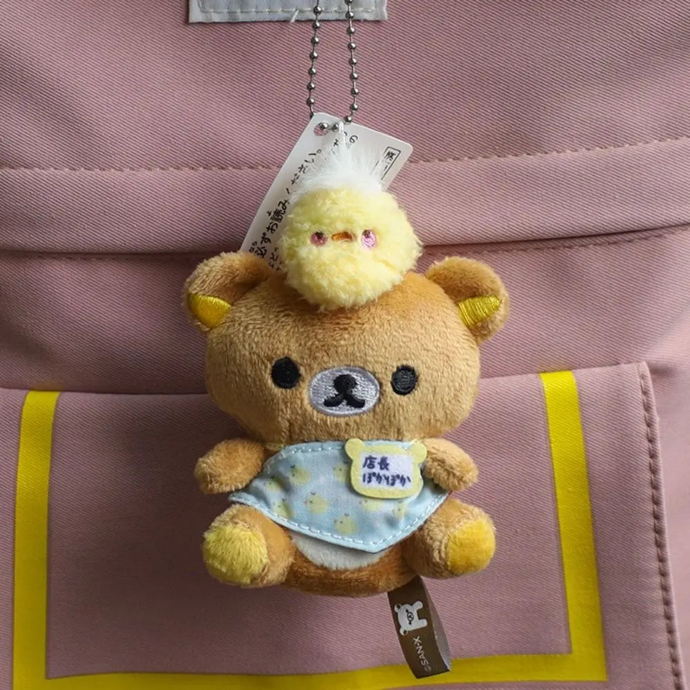 20th Anniversary Anime Cartoon Easy Bear Gluttonous Bear Cute Baby Hug Plush Toy Small Pendant Gift Toy